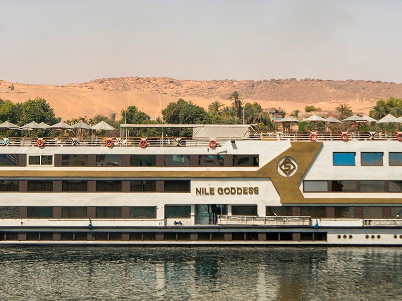 5 Days Nile cruise from Luxor to Aswan on Sonesta Nile Goddess Cruise