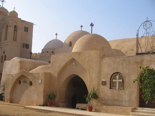 Coptic monasteries from Soma bay