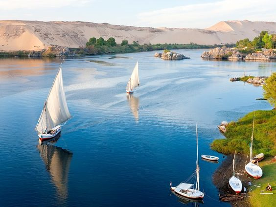 Felucca trips in Aswan