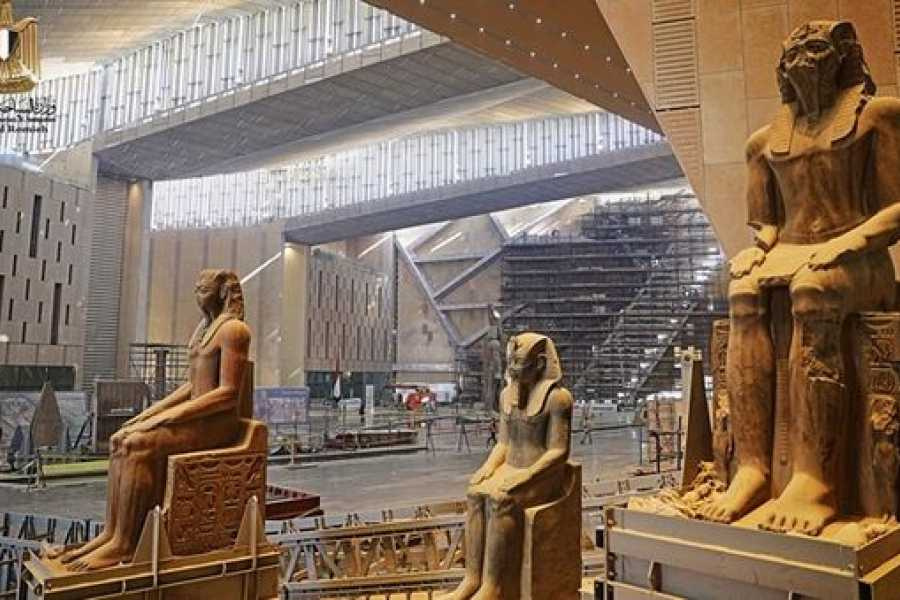 Grand Egyptian Museum and Giza Pyramids tour from Alexandria port