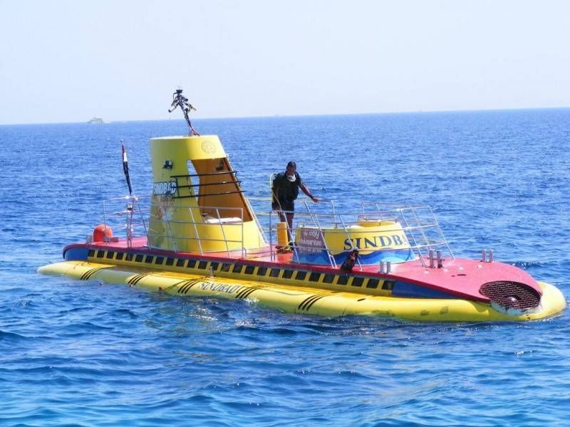 Sindbad Submarine trip in Soma Bay