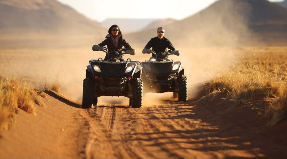Sunset Desert Safari Excursion by ATV Quad from Marsa Alam