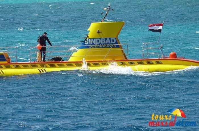 Sindbad U Boot Fahrt in Hurghada