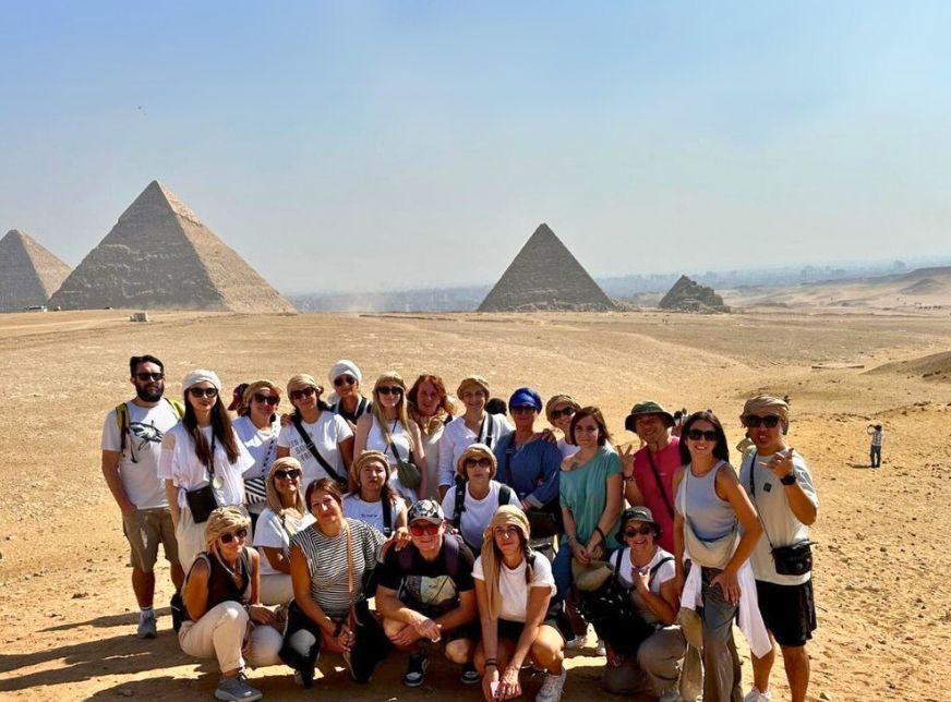 Tour zu den Pyramiden von Gizeh vom Hafen von Alexandria