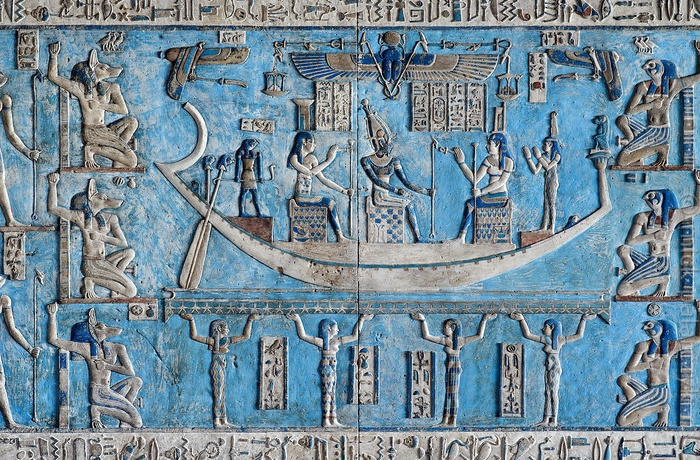 Dendera y Abydos desde la bahía de Soma