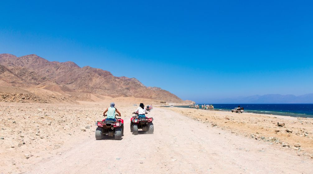 Ochtend Quad woestijn safari vanuit Marsa Alam